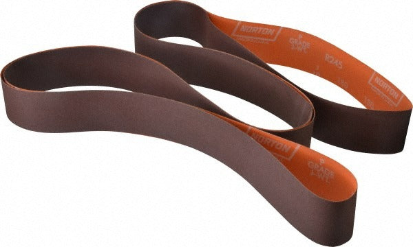 NORTON Norton 78072726308 Abrasive Belt 180 Grit 2x132 in