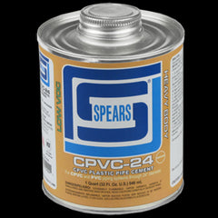 Spears CPVC24O-040 Gallon CPVC-24 Heavy Body Orange CPVC