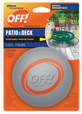 SC JOHNSON S C Johnson Wax 75204 Mosquito Coil Starter Kit