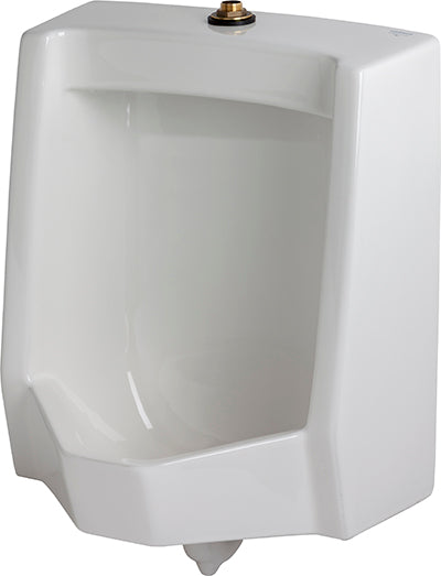 Gerber GHE27800 Monitor 0.125/0.5/1.0 gpf Urinal Washout Top Spud Full Stall White