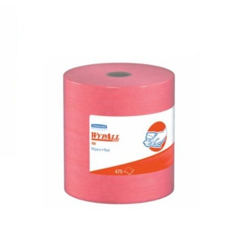 KIMBERLY-CLARK Kimberly-Clark KCC41055 WypAll Power Clean X80 heavy duty cloths 12.5 in x 12.2 in 475 per roll