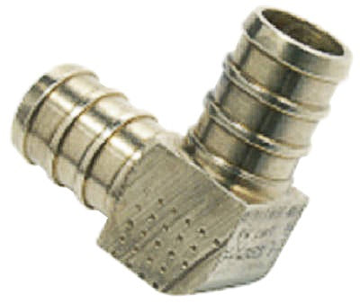 SHARKBITE Sharkbite UC246LFA 3/8 in Brass Barb Pex Elbow Lead-free
