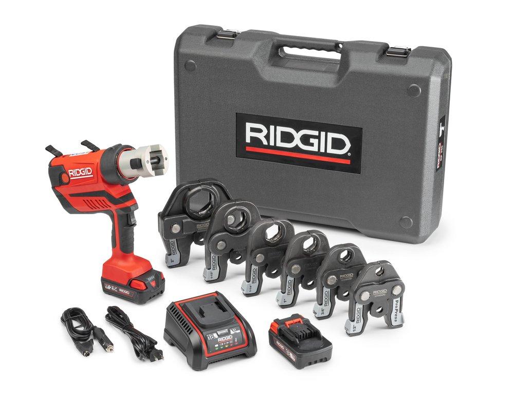 RIDGID 67053 ProPress RP 350 Press Tool Kit with 1/2 - 2 in. Jaws