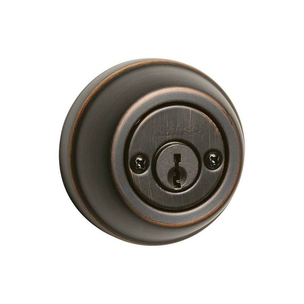KWIKSET Kwikset 785-11P.STRKP Double Cylinder Deadbolt Venetian Bronze