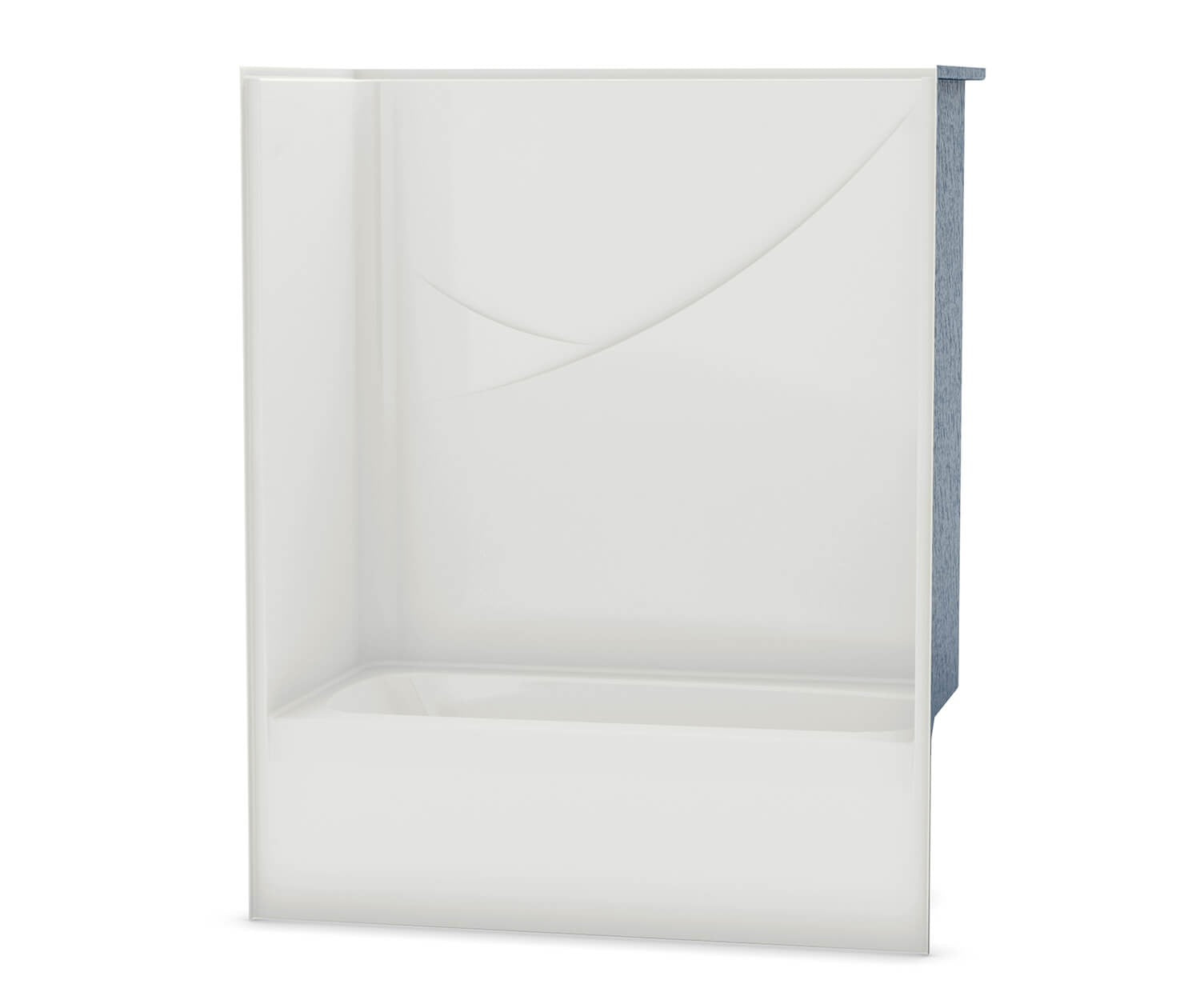 AKER AKER OPTS-6032 Reinforced Shower Base Right-Hand White