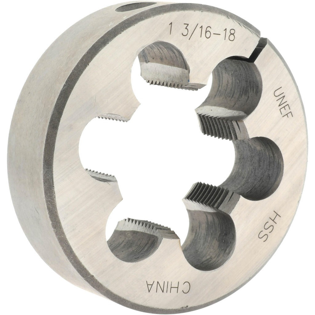 VALUE COLLECTION Value Collection 315-1532 Round Die 1-3/16-18 Hss Unef