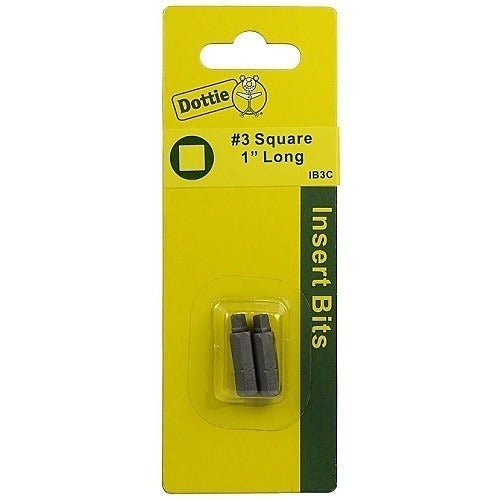 DOTTIE L H Dottie Co IB3C Square Drive Insert 3x1