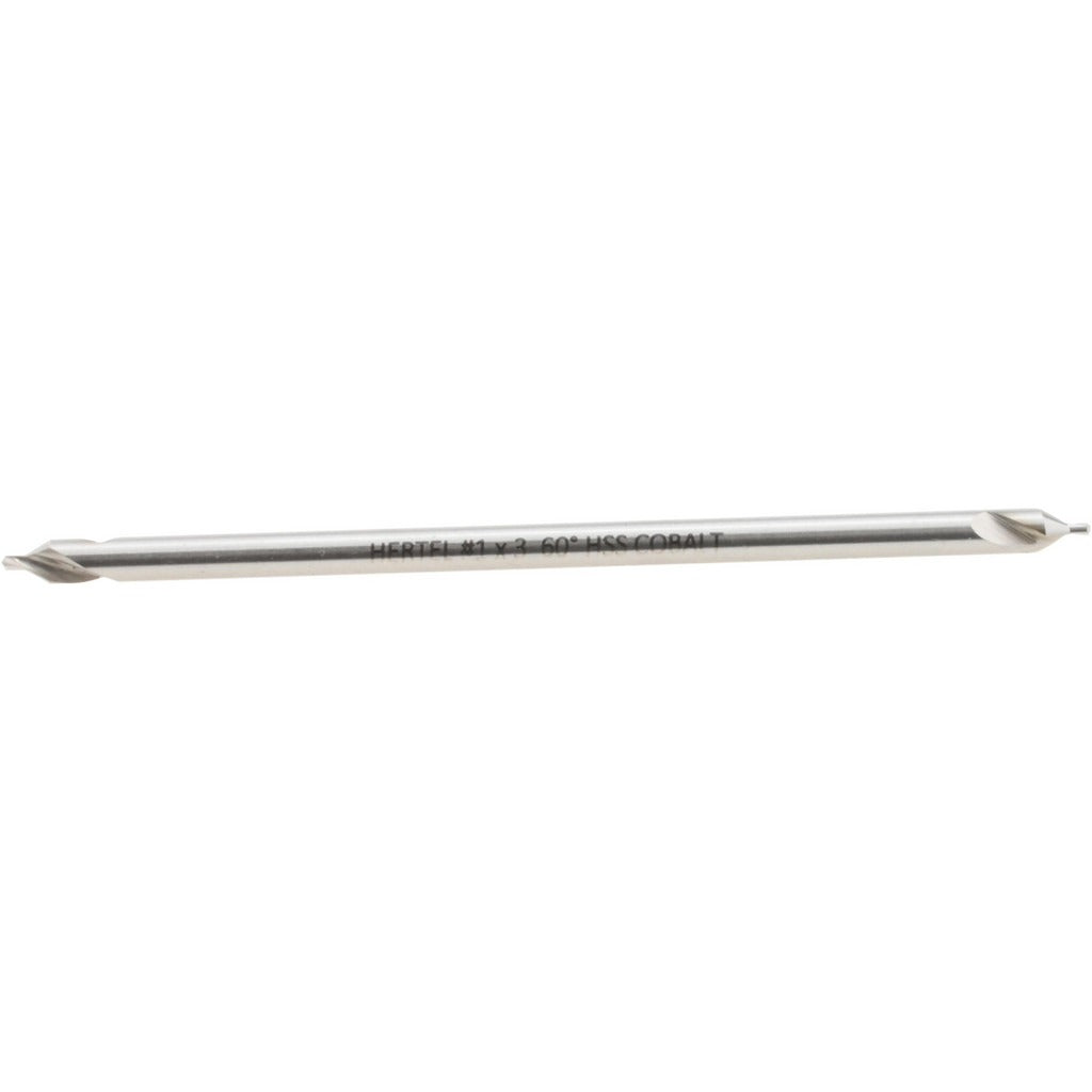 HERTEL Hertel H-81186010300 Combo Drill Countersink 1/8 in Cobalt