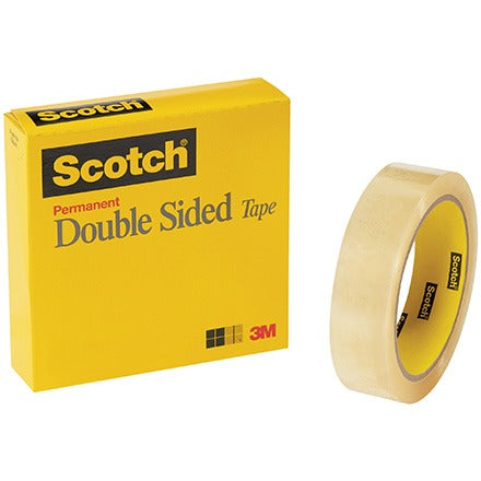 BSC PREFERRED Bsc Preferred T9531665 Double-sided Transparent Tape 12PK