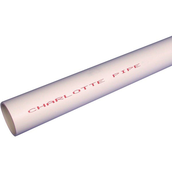 CHARLOTTE PIPE Charlotte Pipe PVC 07100 0600HC Schedule 40 Pressure Pipe (1-1/4 in x 10 ft)