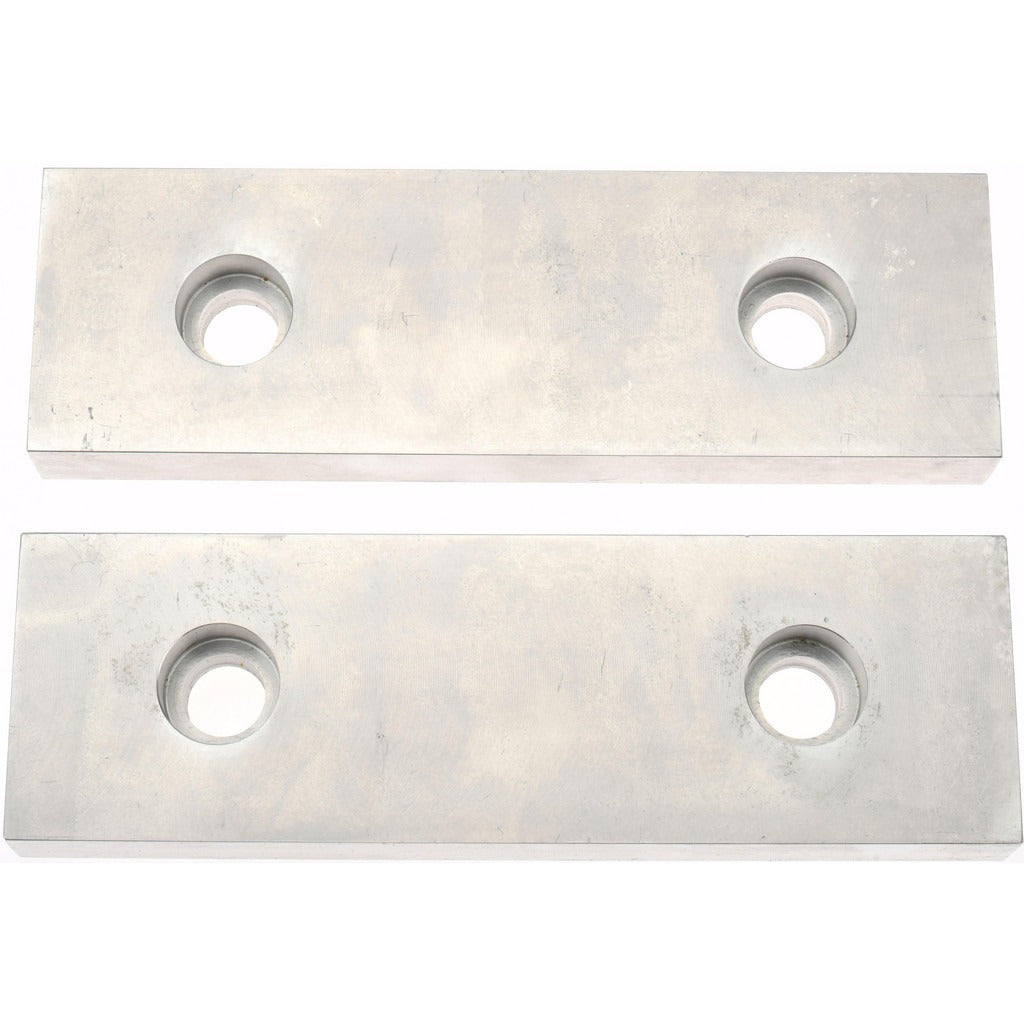 GIBRALTAR Gibraltar 428-1070 Soft Vise Jaw 8.125in Flat Fixed Aluminum