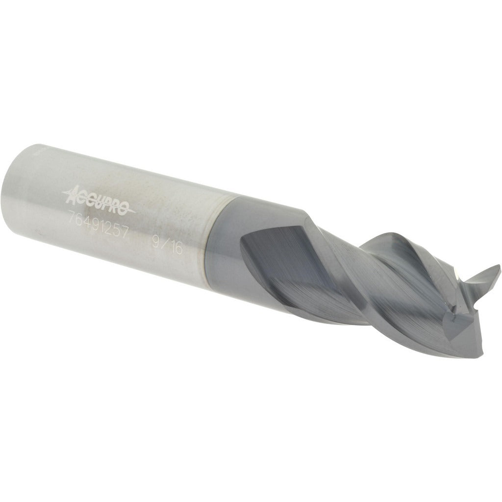 ACCUPRO Accupro 12176625 Corner Radius End Mill 9/16 in 3 Flute