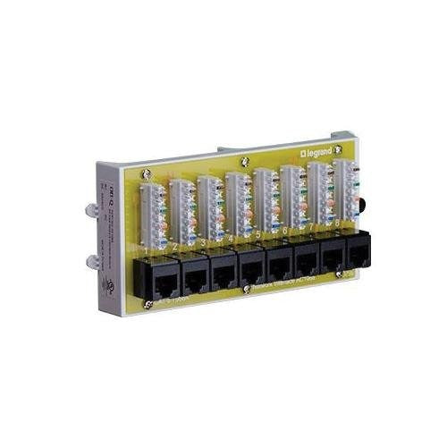 PASS & SEYMOUR Pass & Seymour AC1068 Network Interface Module 8-Port
