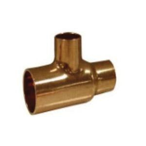 JMF COMPANY Jmf 2546032321200 Reducing Tee 2x2x3/4 in Copper