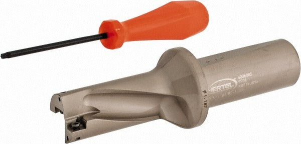 HERTEL Hertel 4006085 Indexable Insert Drill 1-3/16 in 2xd