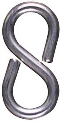 NATIONAL HARDWARE National Mfg N121-434 Closed S Hook 8 Pack Zinc Plated