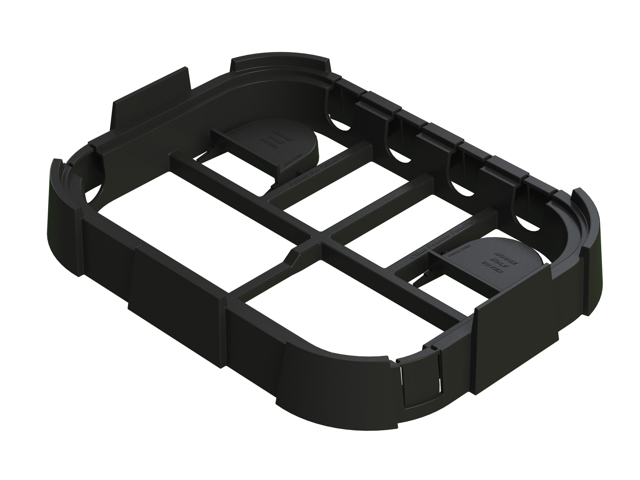 ORBIT ORBIT 53230 Sprinkler Valve Box Platform with Removable Pipe Windows Rectangular