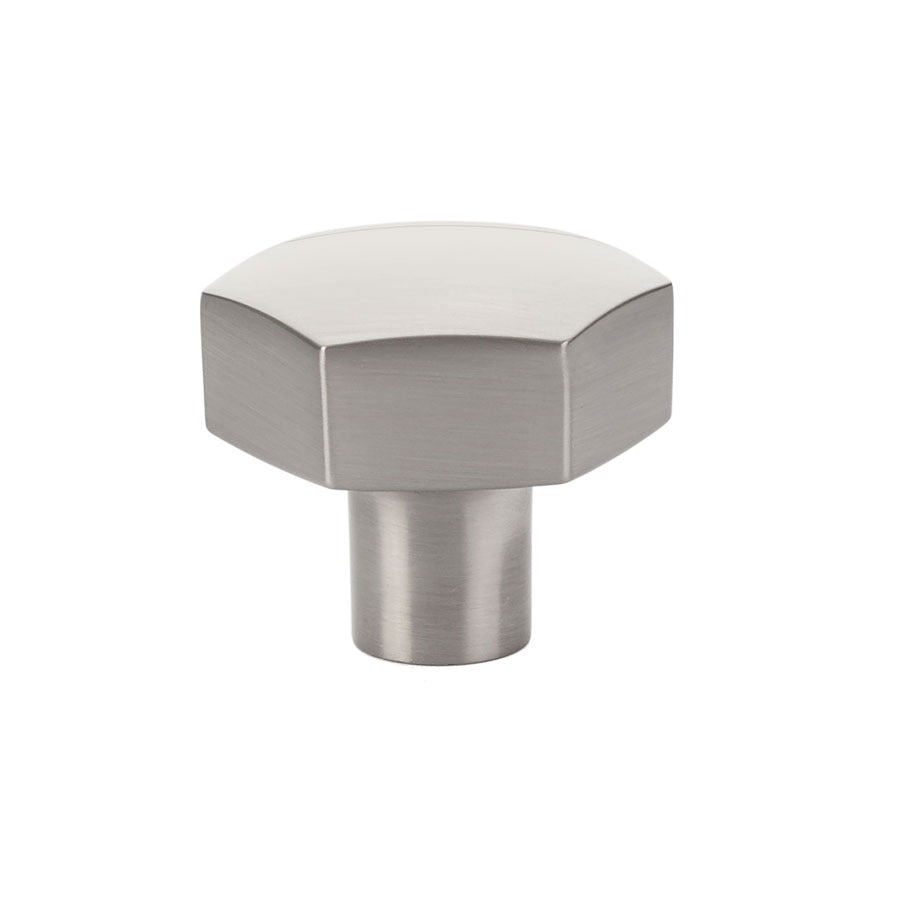 EMTEK Emtek 86458US15 Mod Hex Cabinet Knob Satin Nickel