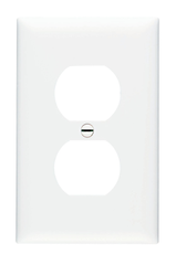 Pass & Seymour TPJ8W Jumbo 1Gang Wall Plate Duplex Receptacle