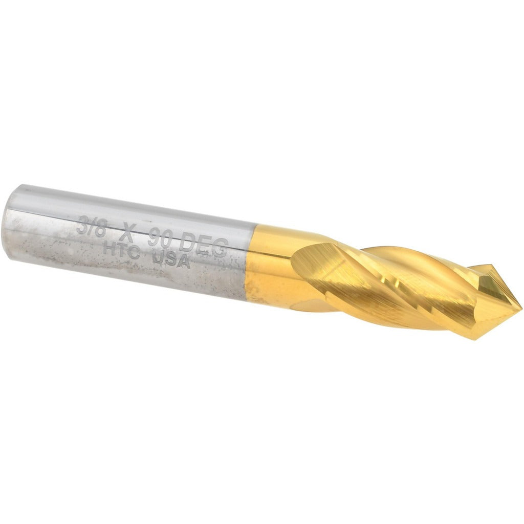 HARVEY TOOL Harvey Tool 15324-C1 Drill Mill 3/8 in 4 Flute Tin Carbide