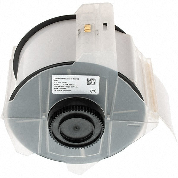BRADY Brady 113111 Vinyl Tape 2.25in X 100ft White