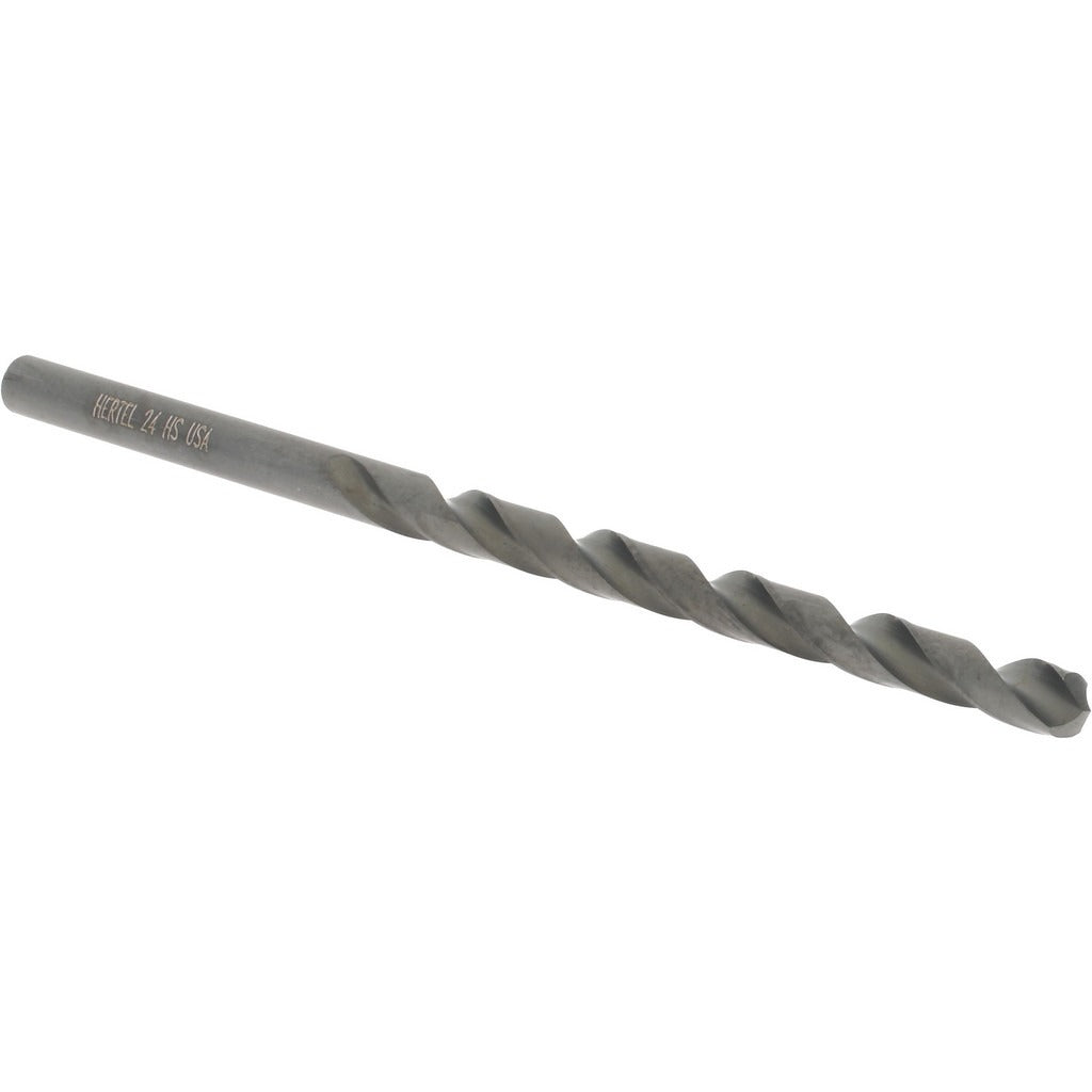 HERTEL Hertel 71206411 Jobber Drill Bit Wire 24 Hss Oxide
