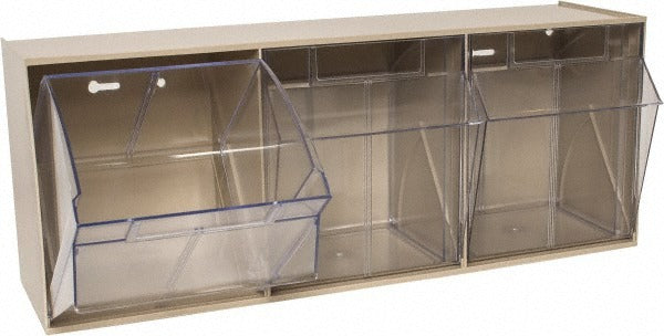 QUANTUM STORAGE SYSTEMS Quantum Storage QTB303IV Tip Out Bin Organizer 3 Compartment