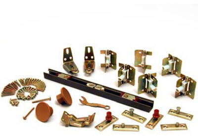 JOHNSON HARDWARE L E Johnson 1700606H Bi-fold Door Hardware Set 60 Inches