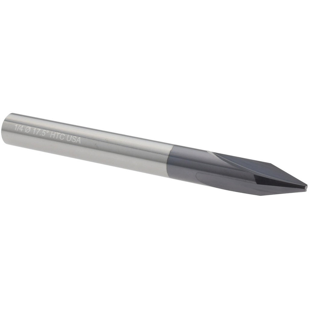 HARVEY TOOL Harvey Tool 18518-C3 Chamfer Mill 1/4 in 3 Flute Solid Carbide