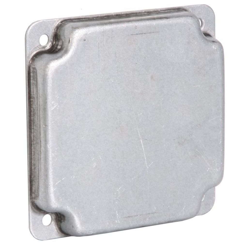 RACO 804C 4 Square Exposed Work Cover, Raised 1/2 (No Hole)