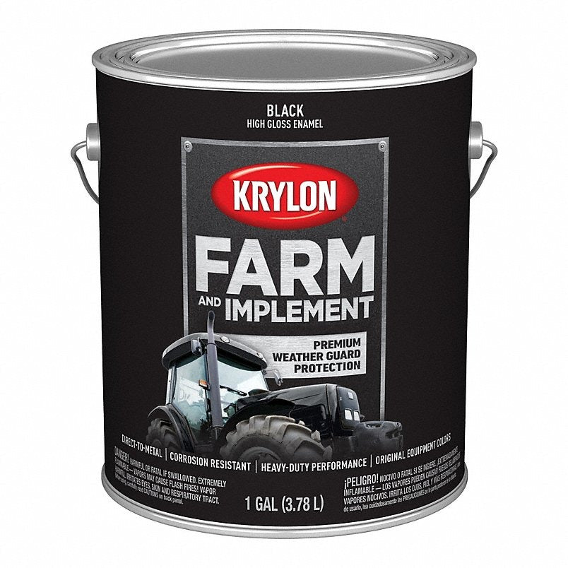 KRYLON Krylon k01962008 Acrylic Dtm Coating Rust Preventative Black