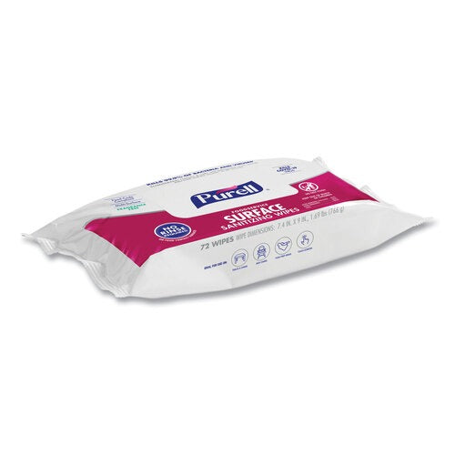 GOJO Gojo GOJ937112CT Purell Foodservice Surface Sanitizing Wipes 72-Pack CT