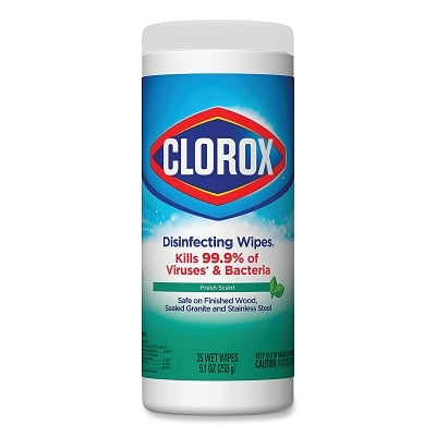 Clorox CLOXWIPES Disinfectant Wipes 35/Canister Fresh Scent