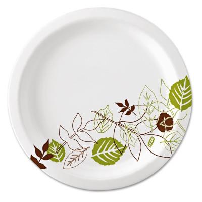 Dixie SX10PATH Ultra Heavy Weight Paper Plate 10 inches Pathways Design