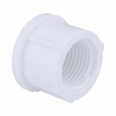 CHARLOTTE PIPE Charlotte Pipe Pvc 02117 2400HA 4 in Pvc Threaded Cap