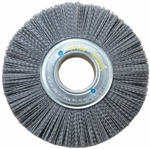 WEILER Weiler 97736 Wheel Brush 8 in Crimped Nylon 80 Grit