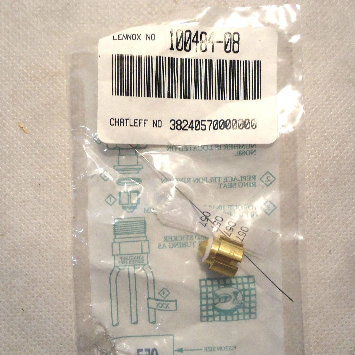 ALLIED AIR Allied Air 100484-08 Kit-RFC .057 (97M75)