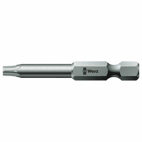 WERA Wera 05060132001 T10 Torx Power Bit 1/4 Hex 2 in 4-piece