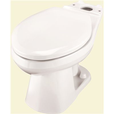 Gerber GUF21372 Ultra Flush 1.0/1.28/1.6gpf Elongated Bowl White