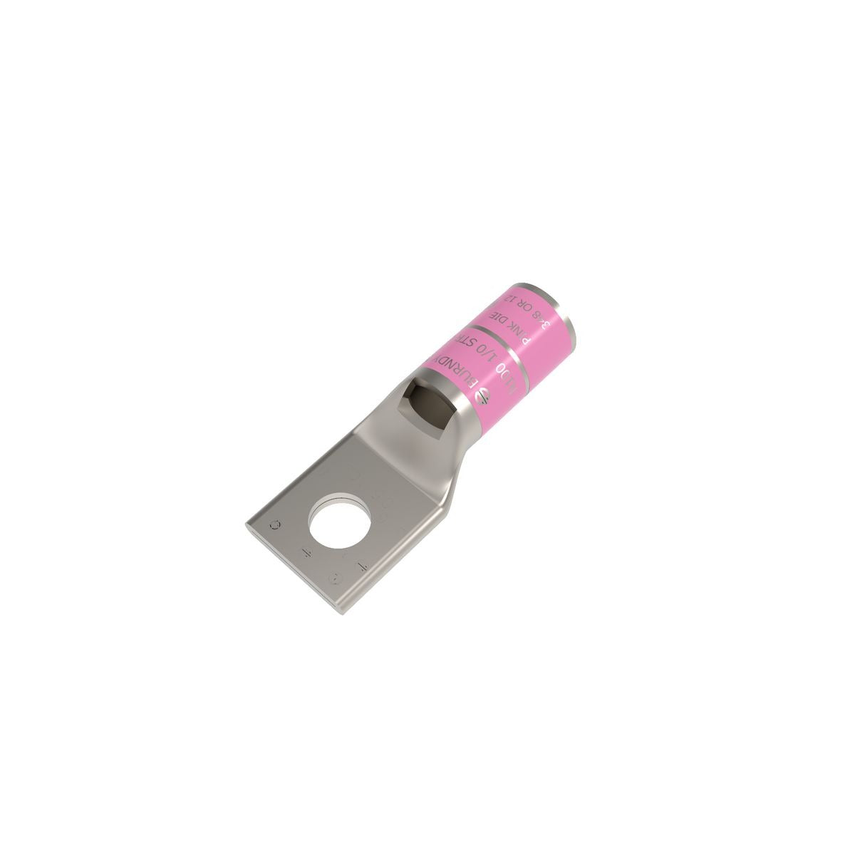 BURNDY Burndy YA25L2 Copper Compression Lug 1 Hole With Inspection Window (1/0 AWG, Short Barrel, 1/4 inches Stud) Replacement 50220D