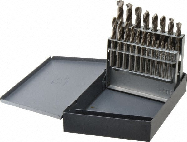 CLEVELAND CONTROLS Cleveland C70369 Screw Machine Drill Bit Set 21 Pc