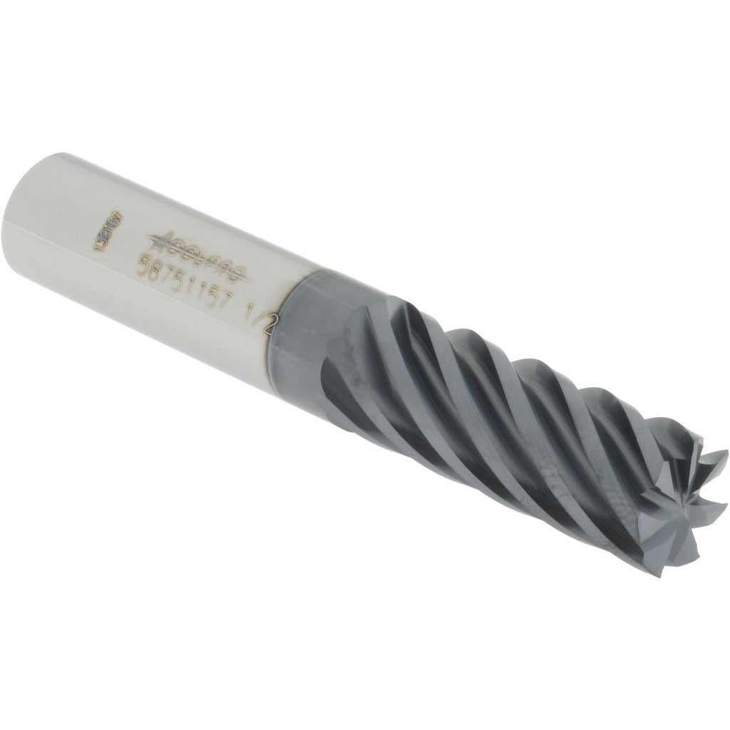 ACCUPRO Accupro 12178694 Square End Mill 1/2 in 7 Flute Solid Carbide