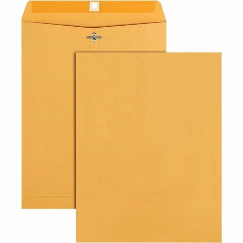 BUSINESS SOURCE Business Source BSN36664 Kraft Clasp Envelope 9.5x12.5 Box 100