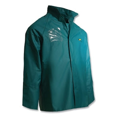 ONGUARD 7123200.5X Sanitex Jackets with Hood Snap 5X-Large PVC Green