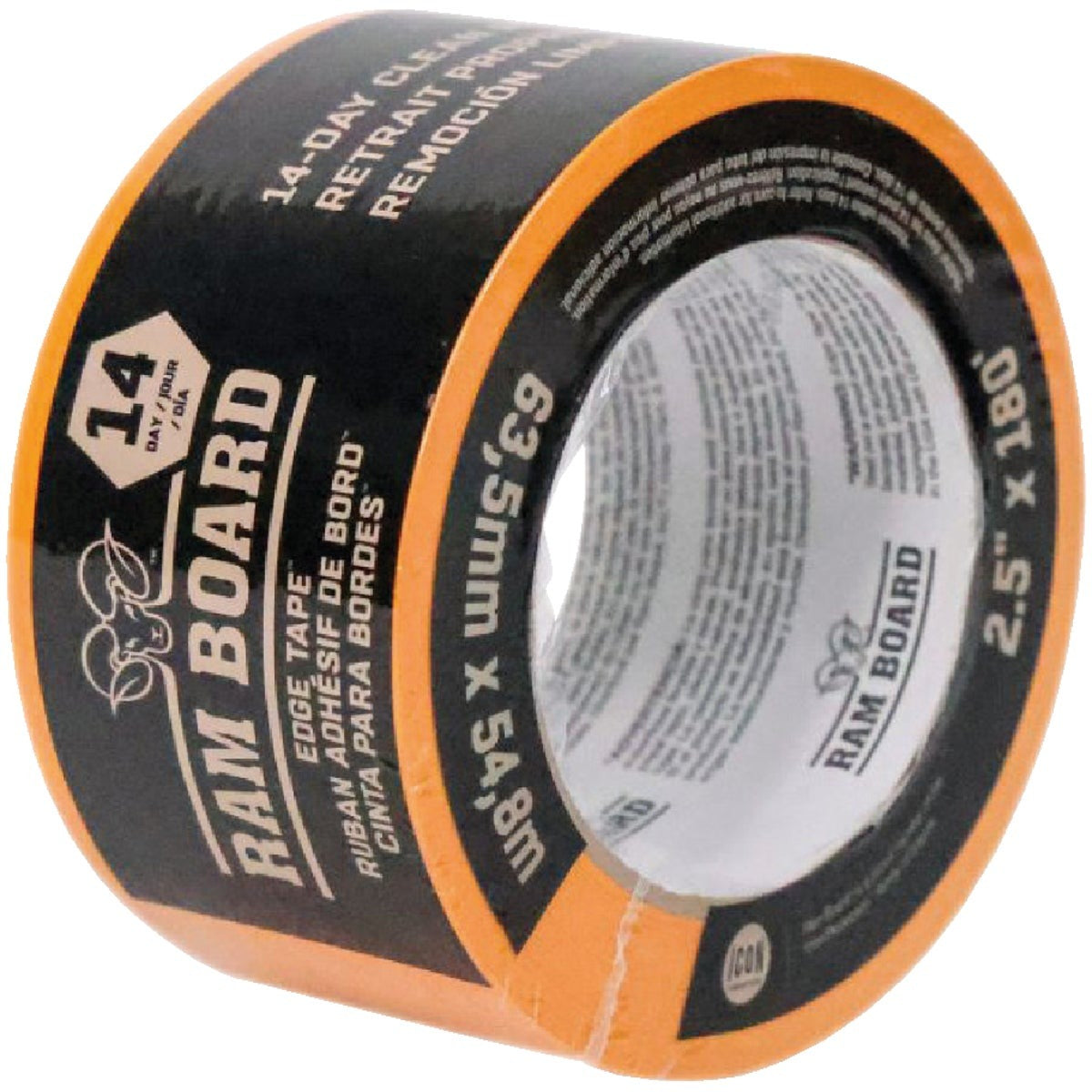 RAM BOARD Ram Board Rbet 2.5-180 Edge Tape 2.5 in Floor Wall