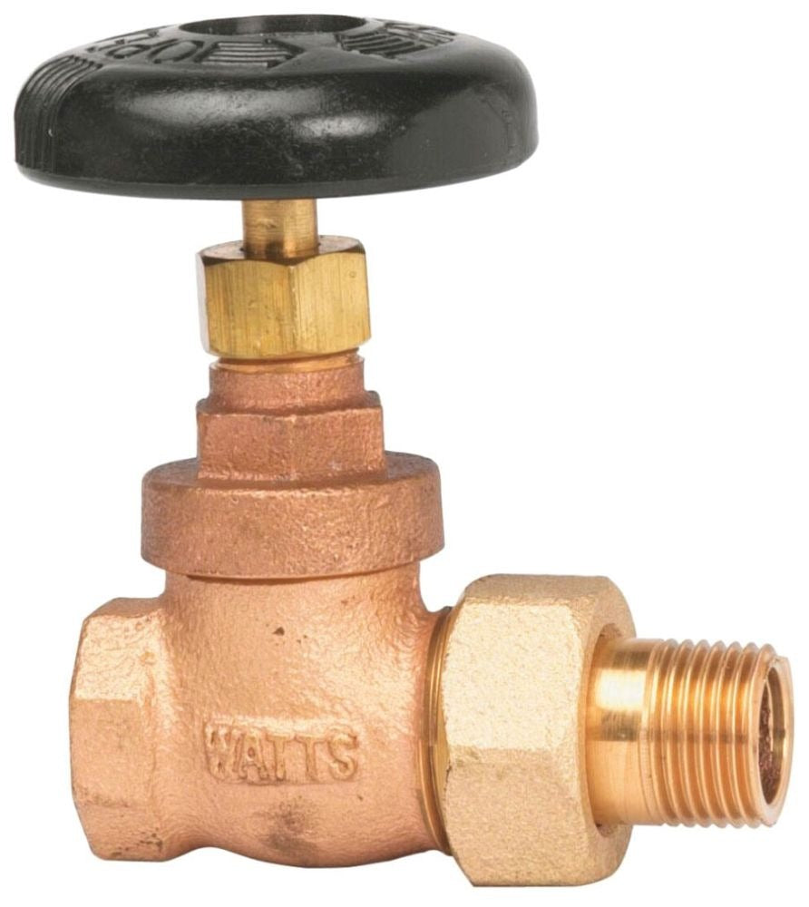 WATTS Watts 0067605 RA-1-SW Radiator Valve Straight 1/2 inch (110-133)