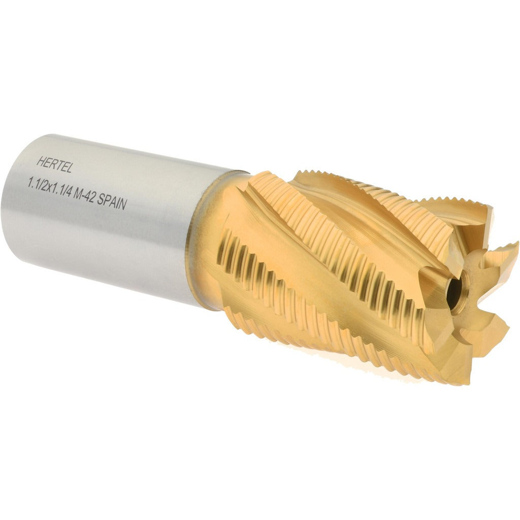 HERTEL Hertel 91196915 Roughing End Mill 1-1/2 in 6 Flute Cobalt