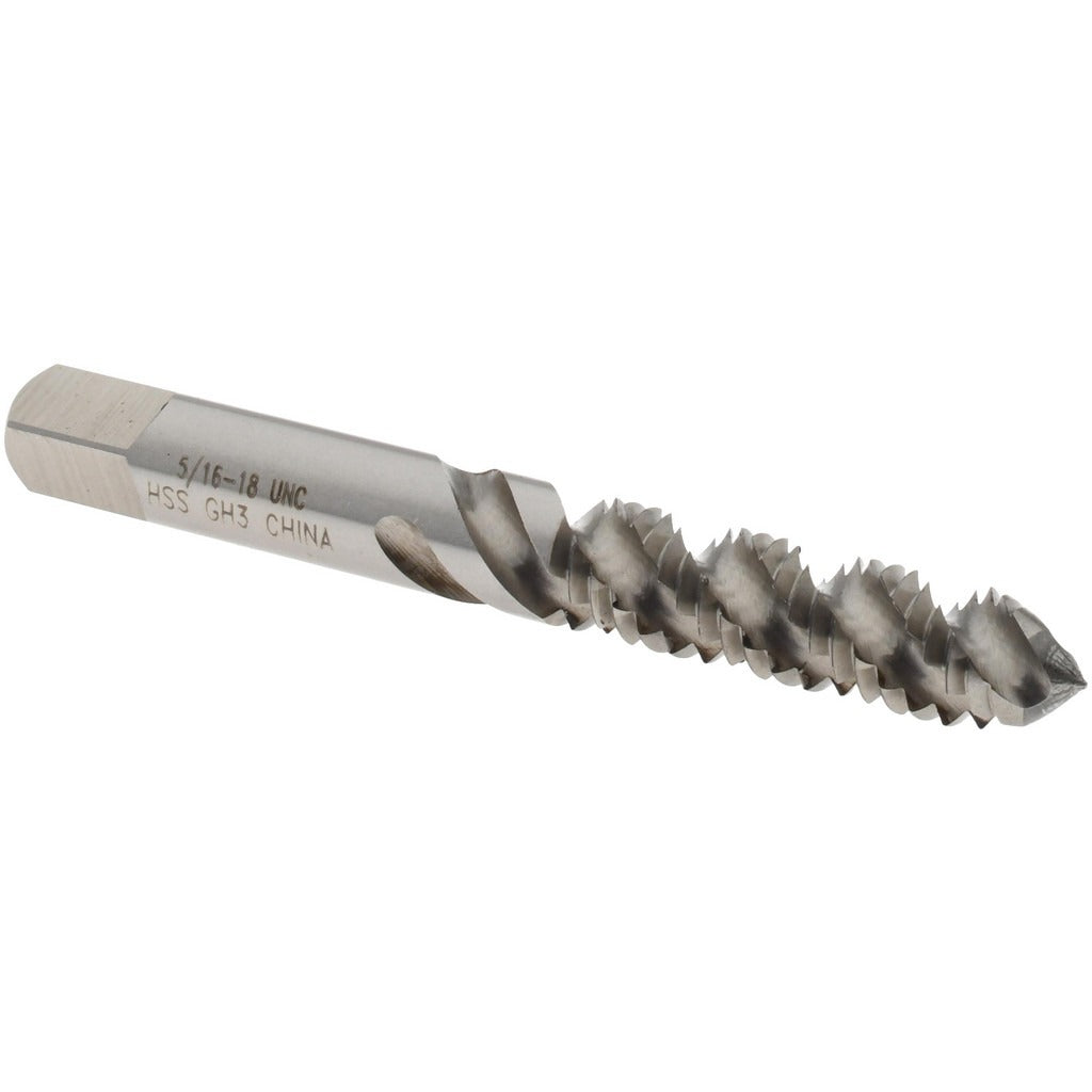 VALUE COLLECTION Value Collection MSC-04619318 Spiral Flute Tap 5/16-18 Unc
