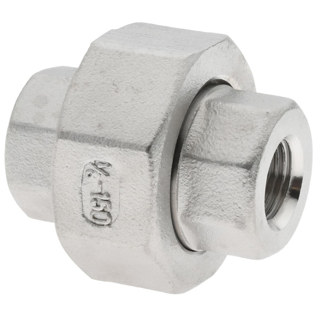VALUE COLLECTION Value Collection 4CU-CFF1/8 Pipe Union 1/8 in Ss