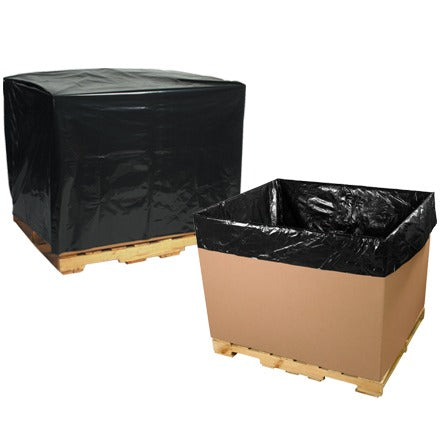BSC PREFERRED Bsc Preferred PC546 Black Gusseted Poly Bags 50 Per Case